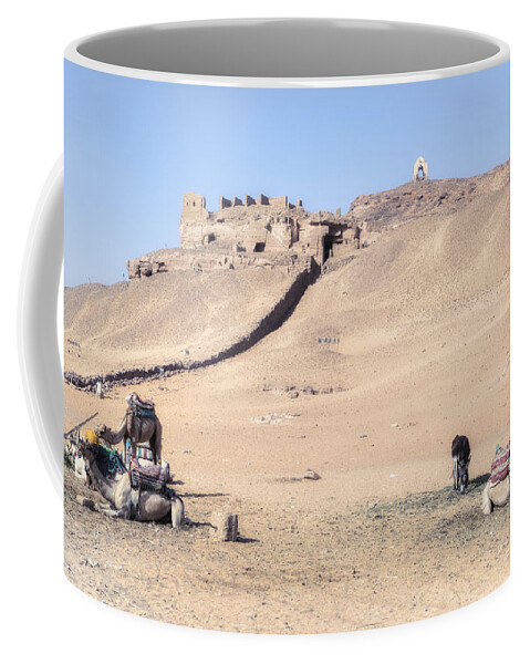 Tombs Of The Nobles Coffee Mug featuring the photograph Tombs of the Nobles - Egypt #1 by Joana Kruse