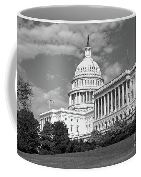 Congress Coffee Mug featuring the photograph US Capitol Washington DC #1 by Kimberly Blom-Roemer