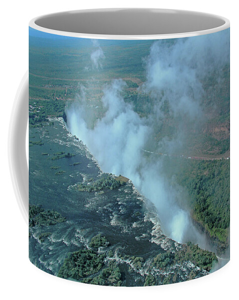 Victoria Falls Coffee Mug featuring the photograph Victoria Falls by Richard Krebs
