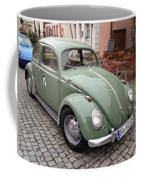 Volkswagen Beetle Coffee Mug featuring the photograph Volkswagen Beetle #1 by Mariel Mcmeeking