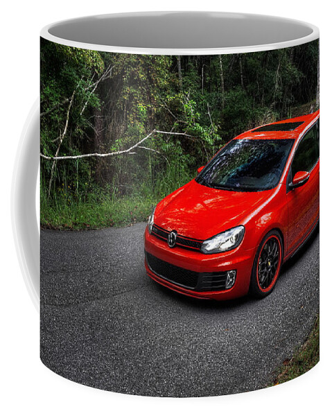 Volkswagen Coffee Mug featuring the photograph Volkswagen #1 by Jackie Russo
