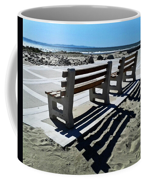 Beach Coffee Mug featuring the photograph Waiting #2 by Joe Palermo