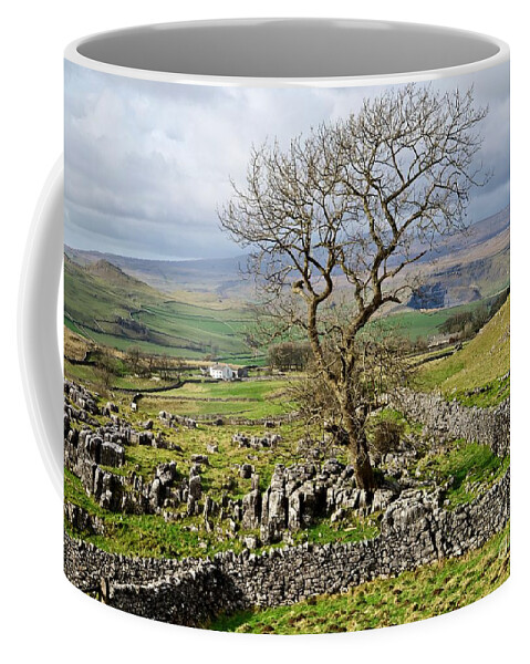 Yorkshire Dales Coffee Mug featuring the photograph Yorkshire Dales Landscape #1 by Martyn Arnold