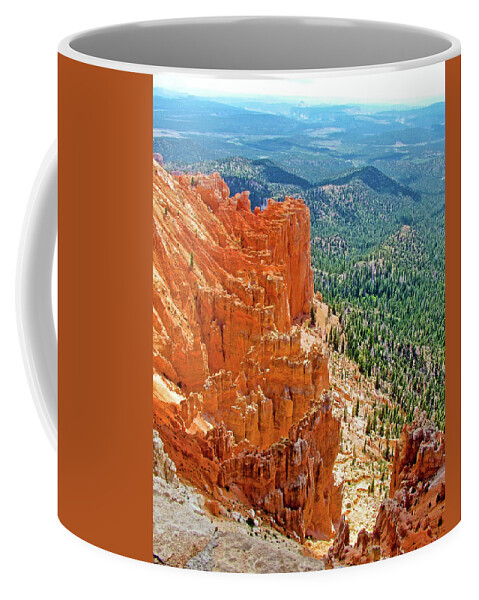 Yovimpa Point In Bryce Canyon National Park Coffee Mug featuring the photograph Yovimpa Point in Bryce Canyon National Park, Utah #1 by Ruth Hager