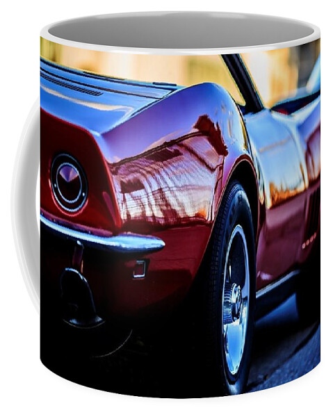 Chevrolet Corvette Coffee Mug featuring the digital art Chevrolet Corvette #10 by Super Lovely