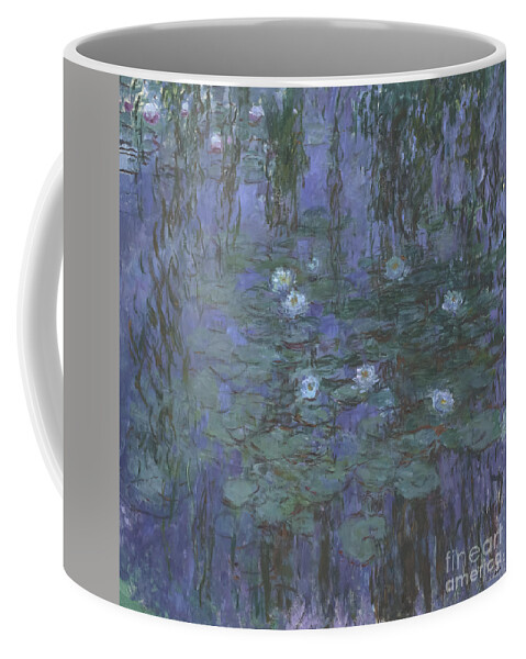 Water Lilies Coffee Mug featuring the painting Water Lilies by Monet by Claude Monet
