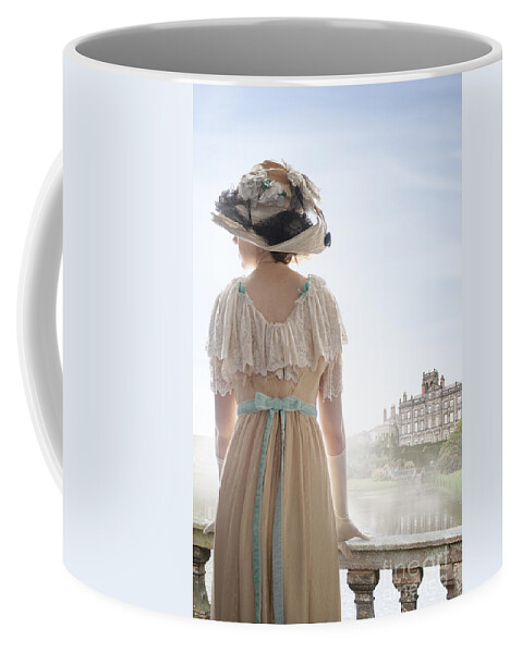 Edwardian Coffee Mug featuring the photograph Edwardian Woman #11 by Lee Avison