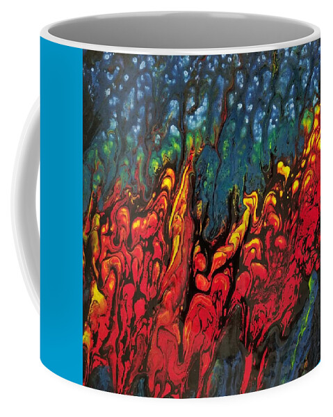 Abstract Coffee Mug featuring the painting #110 #110 by Gerry Smith