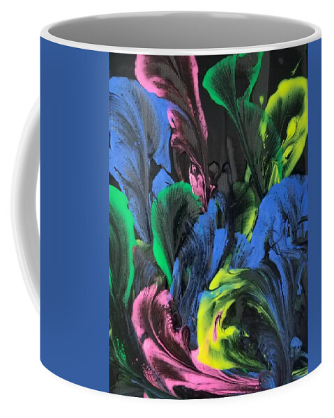 Abstract Coffee Mug featuring the painting #113 #113 by Gerry Smith