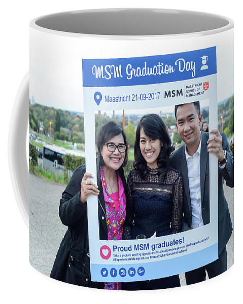 Coffee Mug featuring the photograph Graduation Ceremony 2017 #118 by Maastricht School Of Management