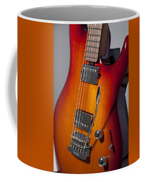 Guitar Coffee Mug featuring the photograph Guitar #12 by Mariel Mcmeeking