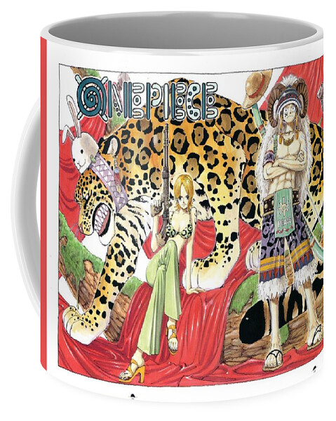 One Piece Coffee Mug featuring the digital art One Piece #12 by Super Lovely