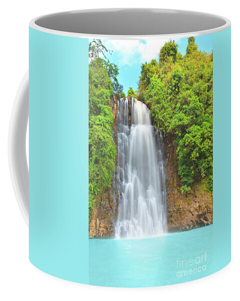 Waterfall Coffee Mug featuring the photograph Waterfall #12 by MotHaiBaPhoto Prints