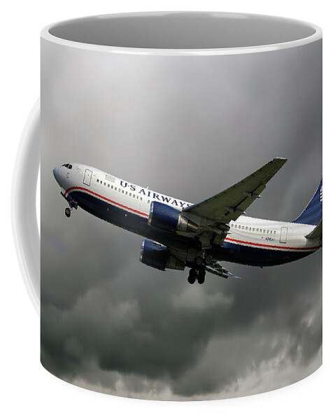American Coffee Mug featuring the photograph American Airlines Boeing 767-200 by Smart Aviation