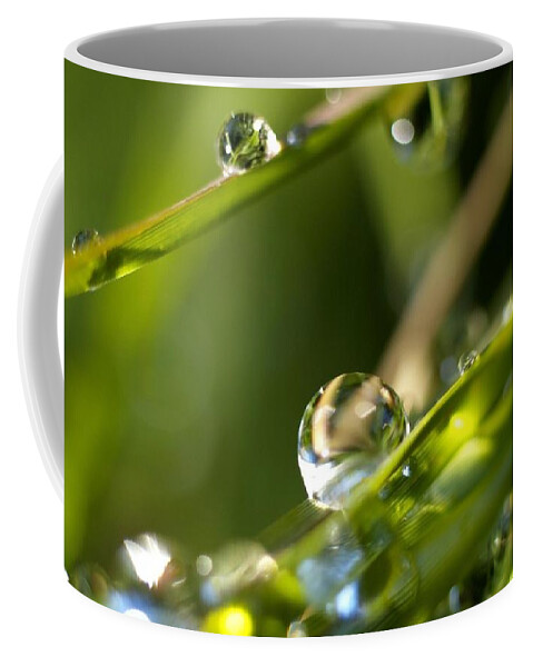 Water Drop Coffee Mug featuring the digital art Water Drop #15 by Super Lovely