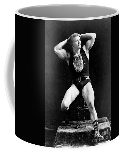 Erotica Coffee Mug featuring the photograph Eugen Sandow, 1st Bodybuilder by Science Source