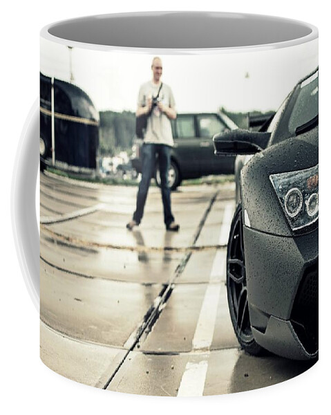 Lamborghini Coffee Mug featuring the photograph Lamborghini #17 by Mariel Mcmeeking