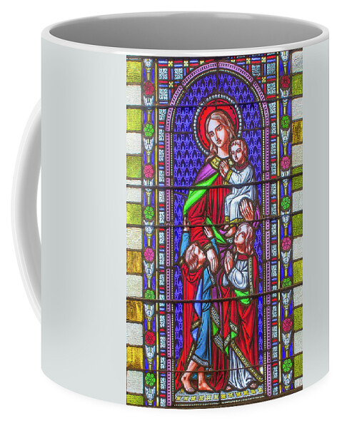 Saint Annes Coffee Mug featuring the digital art Saint Anne's Windows #17 by Jim Proctor