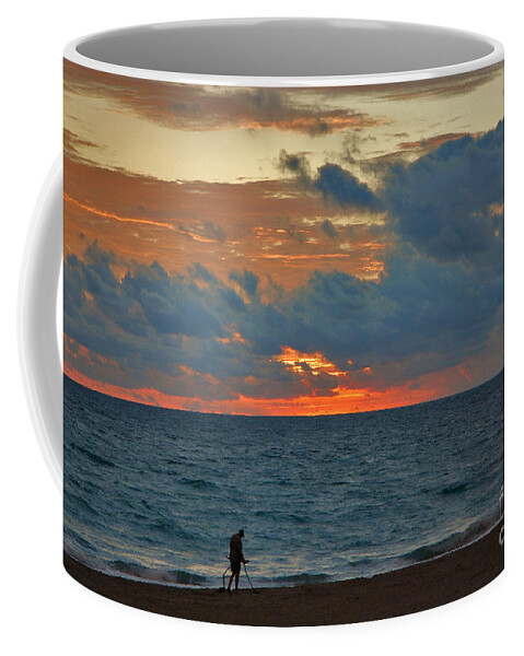 Sunrise Coffee Mug featuring the photograph 17- Sunrise Treasure Hunt by Joseph Keane
