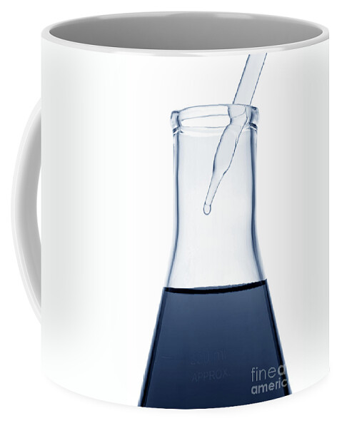 Chemical Coffee Mug featuring the photograph Equipment in Science Research Lab #18 by Olivier Le Queinec