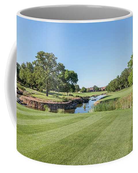 18th Hole Coffee Mug featuring the photograph 18th Hole - view 3 by John Johnson