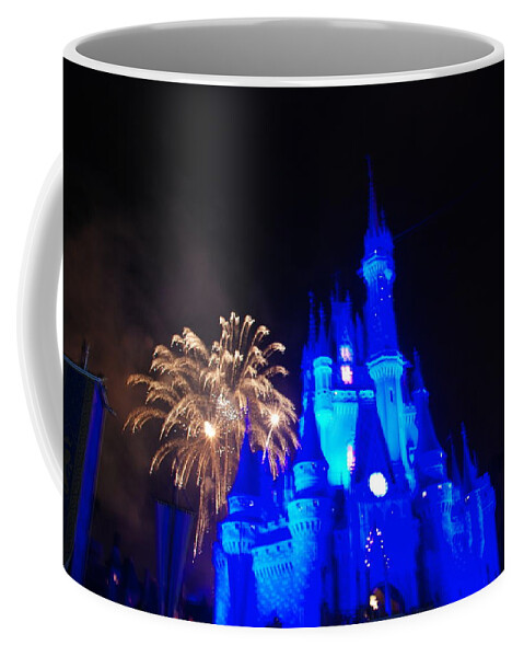 Magic Kingdon Coffee Mug featuring the photograph Cinderella Castle #19 by Rob Hans