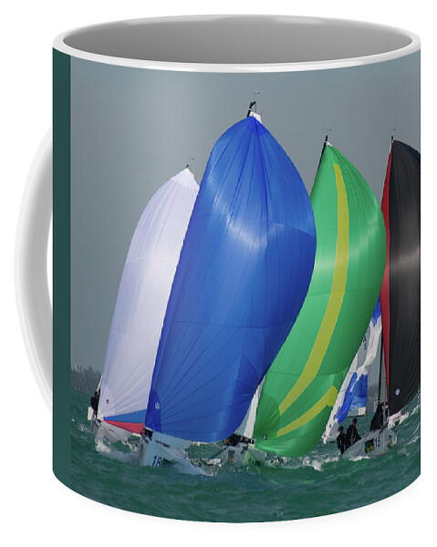 Sail Coffee Mug featuring the photograph Key West Colors #19 by Steven Lapkin