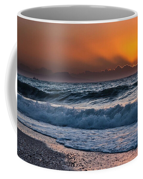 Ocean Coffee Mug featuring the digital art Ocean #19 by Maye Loeser