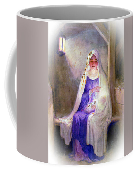 1912 Coffee Mug featuring the photograph 1912 Mary and Baby Jesus by Munir Alawi