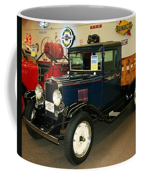 Chevrolet Coffee Mug featuring the photograph 1930 Chevrolet Stake Bed Truck by John Black