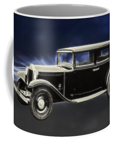 Bertone Coffee Mug featuring the digital art 1932 Lancia Artena by John Haldane