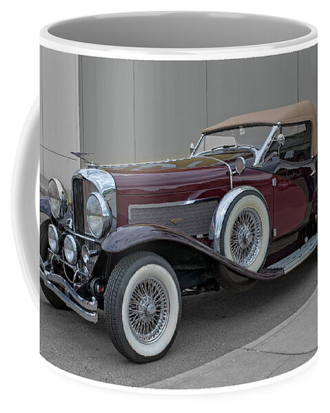 Car Coffee Mug featuring the photograph 1935 Duesenberg by Bill Cubitt