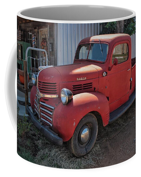 Dodge Coffee Mug featuring the photograph 1940s Dodge Pickup by Buck Buchanan
