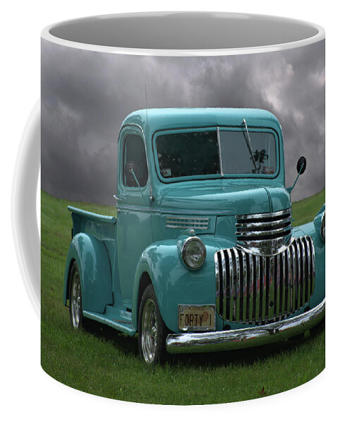 1941 Coffee Mug featuring the photograph 1941 Chevrolet Pickup Truck by Tim McCullough