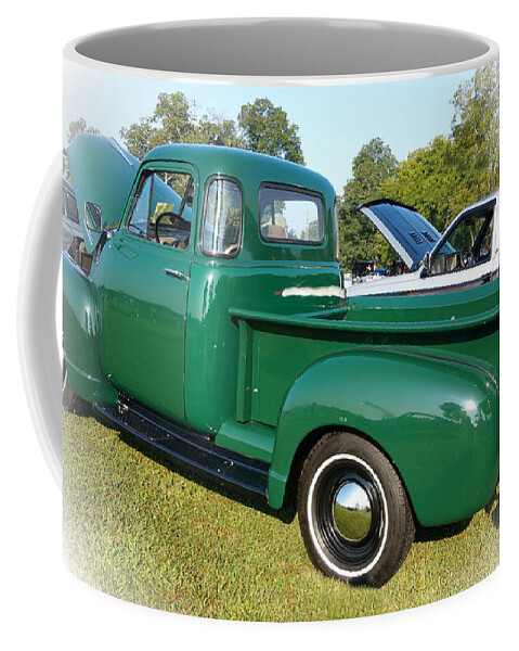 1952 Chevrolet Coffee Mug featuring the photograph 1952 Chevrolet by Geraldine DeBoer