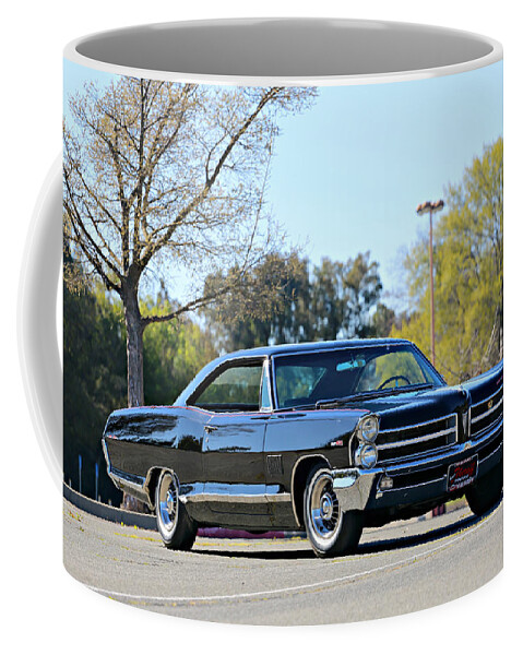 Pontiac Coffee Mug featuring the photograph 1965 Pontiac 2 plus 2 by Steve Natale