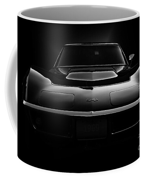 1969 Coffee Mug featuring the photograph 1969 Corvette by Dennis Hedberg