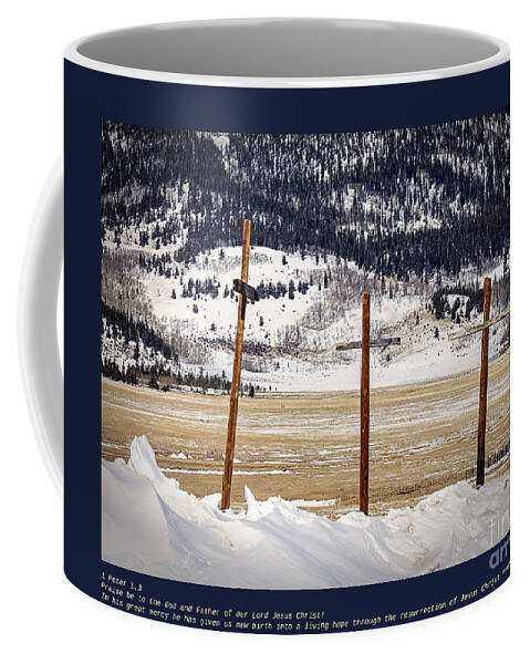 Religion Coffee Mug featuring the photograph 1st Peter by Janice Pariza