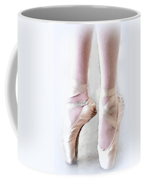 Ballet Coffee Mug featuring the photograph Ballet Shoes #2 by Bill Howard