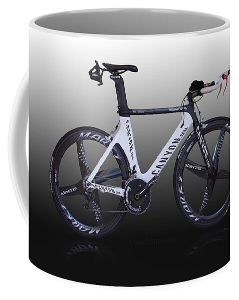 Bicycle Coffee Mug featuring the digital art Bicycle #2 by Super Lovely