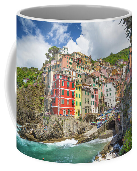 Architecture Coffee Mug featuring the photograph Colors of Cinque Terre #2 by JR Photography