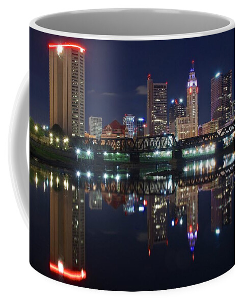Columbus Coffee Mug featuring the photograph Columbus Ohio #2 by Frozen in Time Fine Art Photography