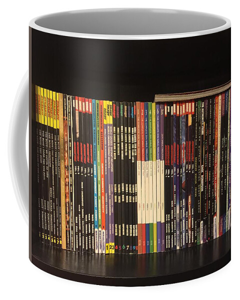 Comics Coffee Mug featuring the photograph Comics #2 by Jackie Russo