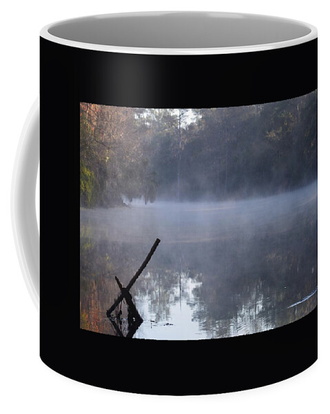 Early Fog 2 Coffee Mug featuring the photograph Early Fog 2 by Warren Thompson