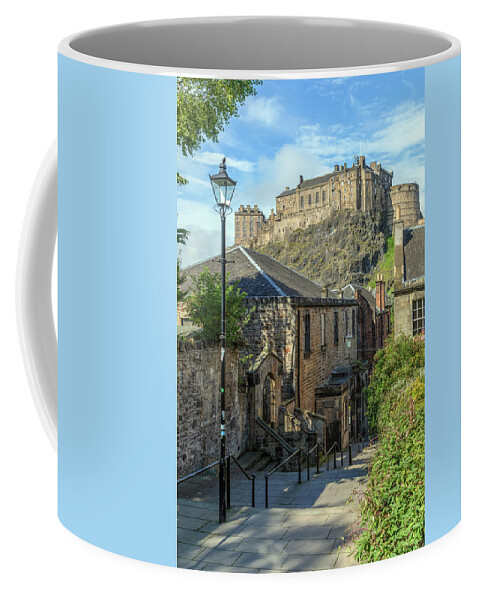 Edinburgh Castle Coffee Mug featuring the photograph Edinburgh - Scotland #2 by Joana Kruse