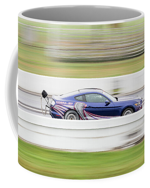 Ford Mustang Cobra Jet Coffee Mug featuring the photograph Ford Mustang Cobra Jet #2 by Mariel Mcmeeking