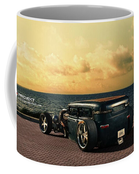 Funny Car Coffee Mug featuring the photograph Funny Car #2 by Jackie Russo