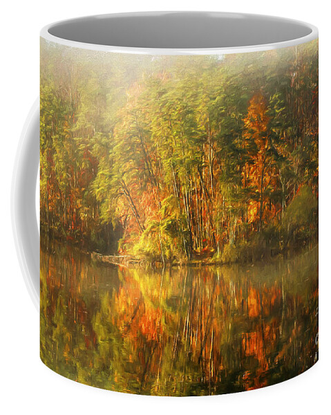 Virginia Coffee Mug featuring the photograph Golden #2 by Darren Fisher