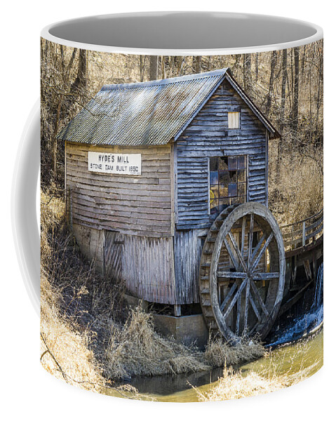 Hydes Mill Coffee Mug featuring the photograph Hydes Mill - Ridgeway - Wisconsin #2 by Steven Ralser