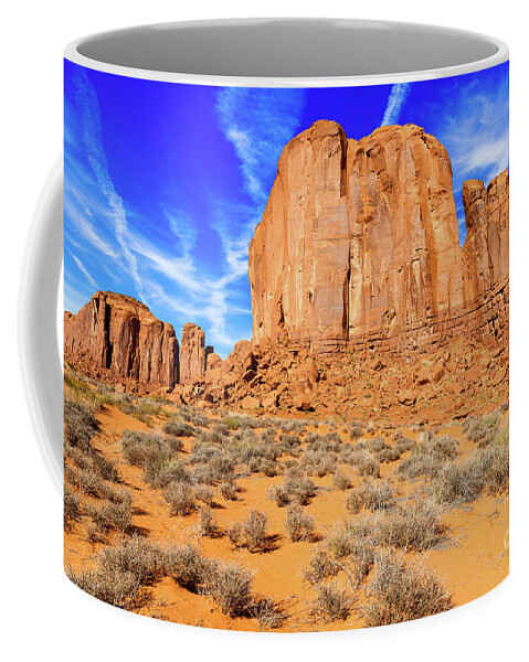 Monument Valley Coffee Mug featuring the photograph Monument Valley Utah #2 by Raul Rodriguez